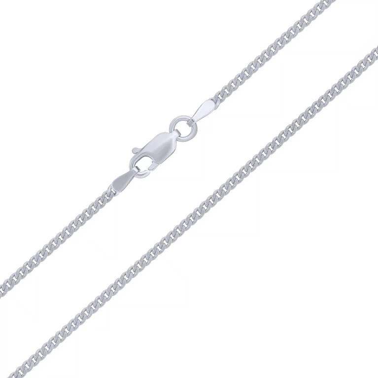 Ланцюжок плетіння панцирне зі срібла. Артикул 7508/Пр-60: ціна, відгуки, фото – купити в інтернет-магазині AURUM