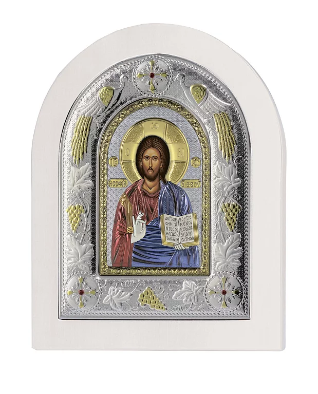 Икона "Спаситель Иисус" 24x29 мм. Артикул MA/E3107/WH-AX: цена, отзывы, фото – купить в интернет-магазине AURUM